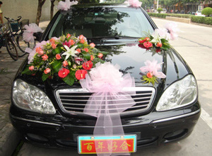 奔馳S500婚慶花車