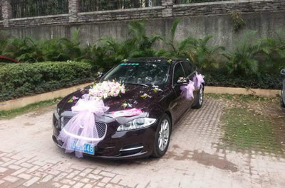 捷豹XJ婚禮花車